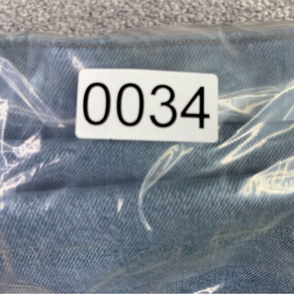 Agolde Nico High Rise Slim Jean in Cliffside Women’s 26 Blue Skinny Button Fly - Picture 13 of 13